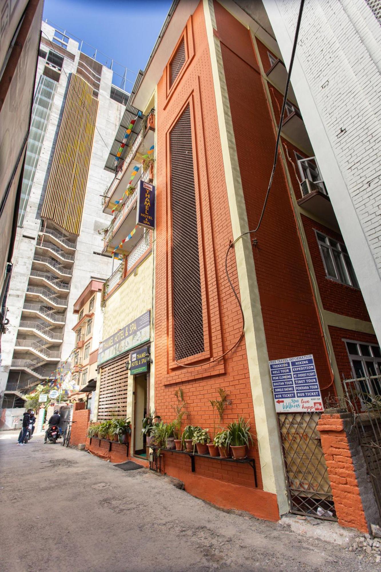 ทาเมล โฮเทล แอนด์ สปา Hostel กาฐมาณฑุ ภายนอก รูปภาพ