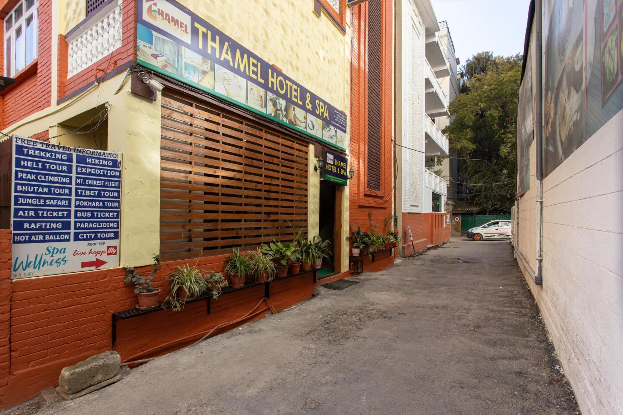 ทาเมล โฮเทล แอนด์ สปา Hostel กาฐมาณฑุ ภายนอก รูปภาพ